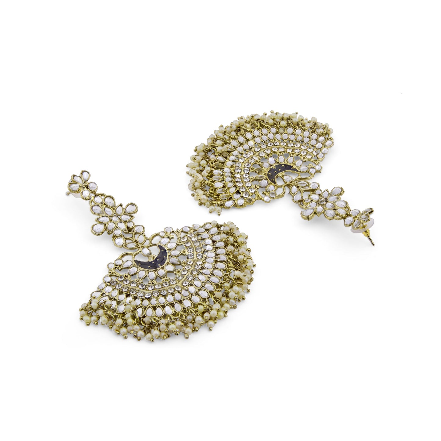 Kundan Chandbali Earrings