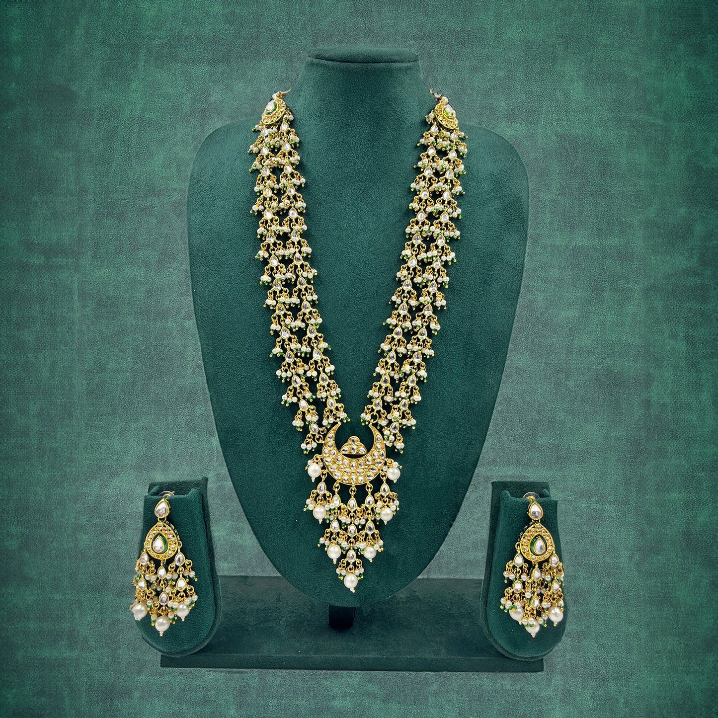 Chand Polki Necklace Set