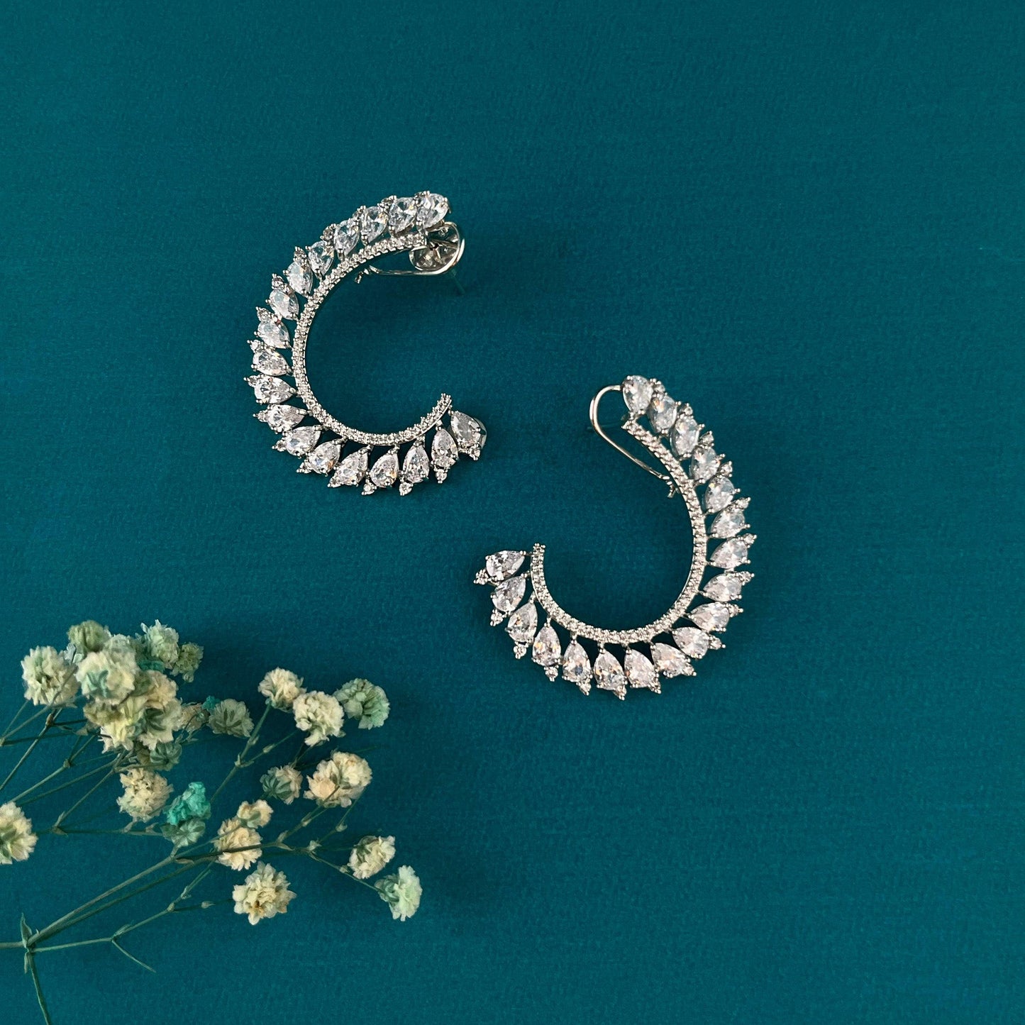 Aurora Half Hoop Earring