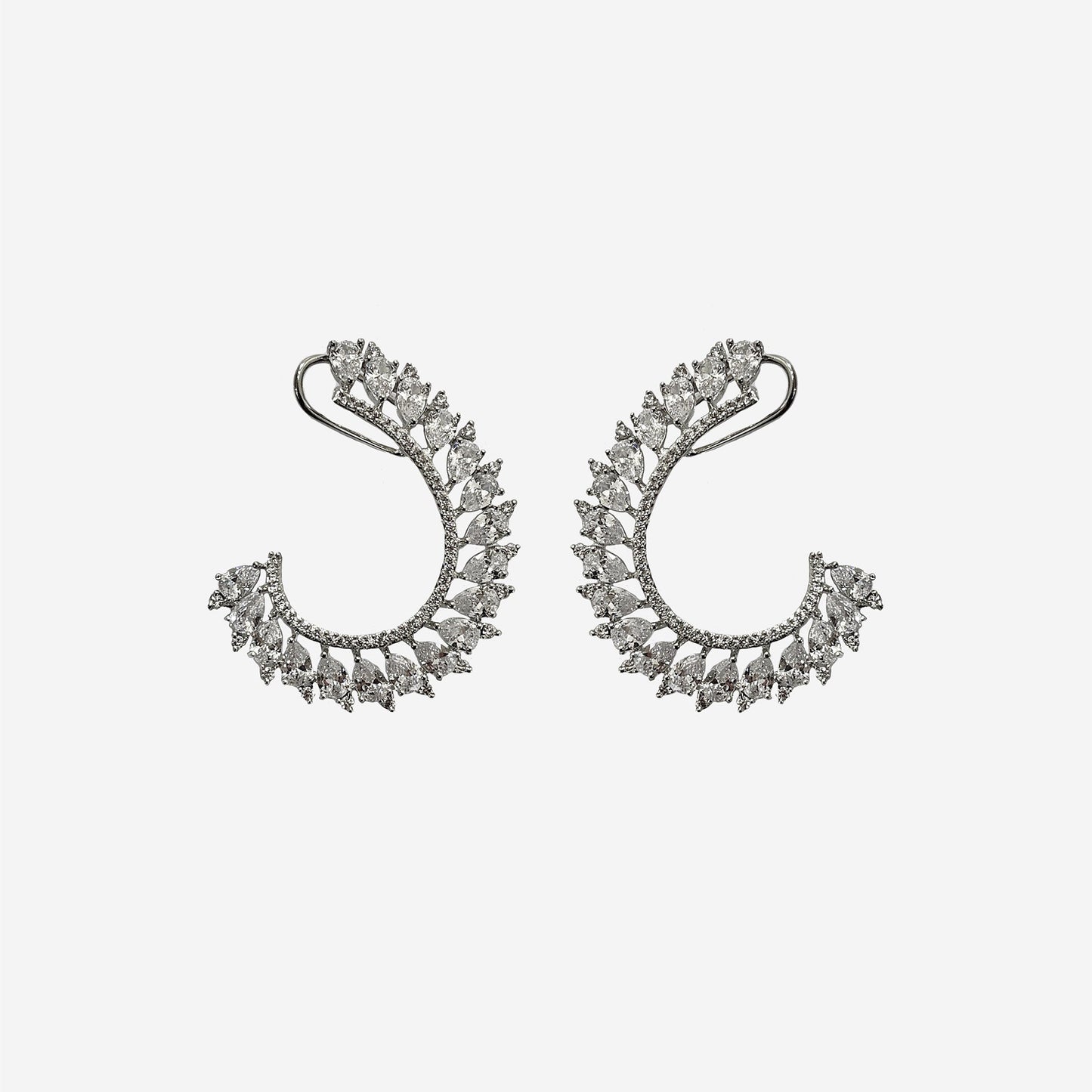 Aurora Half Hoop Earring