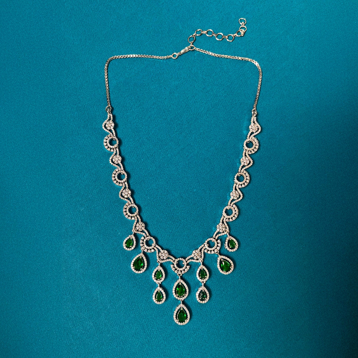 Miranda Waterfall Necklace set