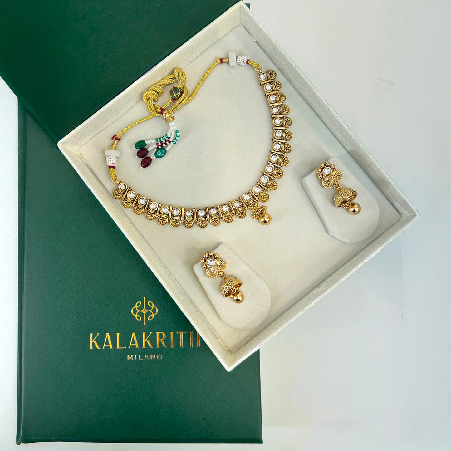 Chandrika Antique Necklace Set