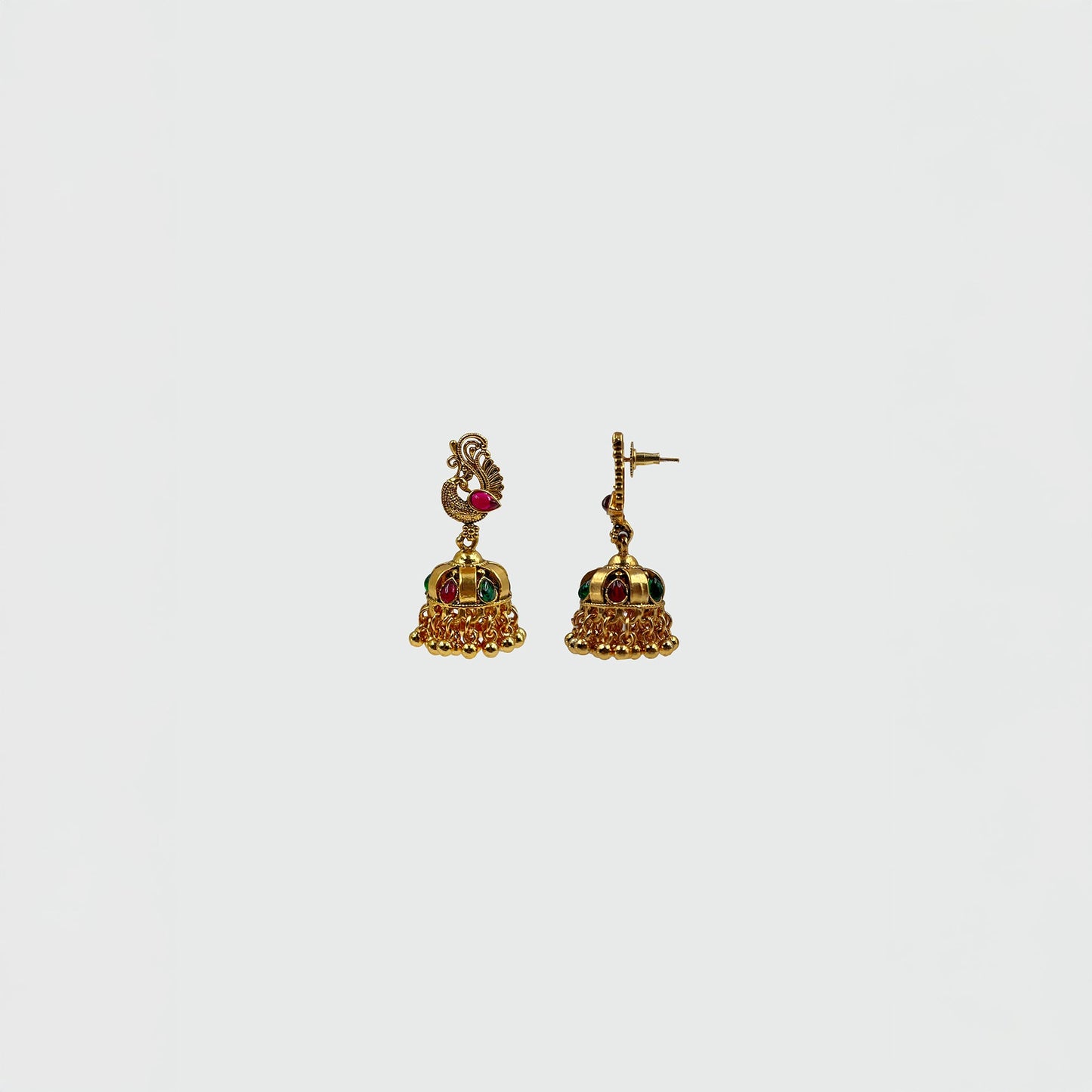 Padma Multi Charm Necklace Set