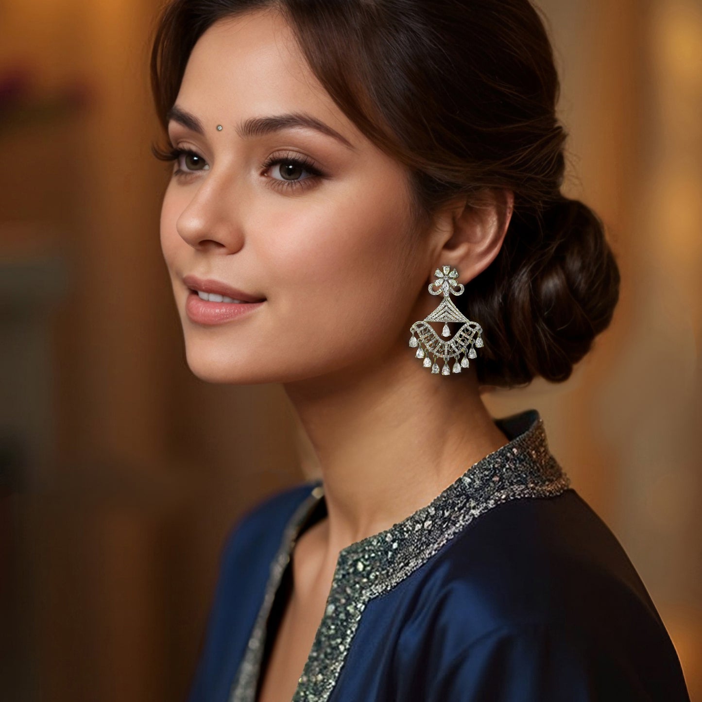 Inaya Chandlier Earrings
