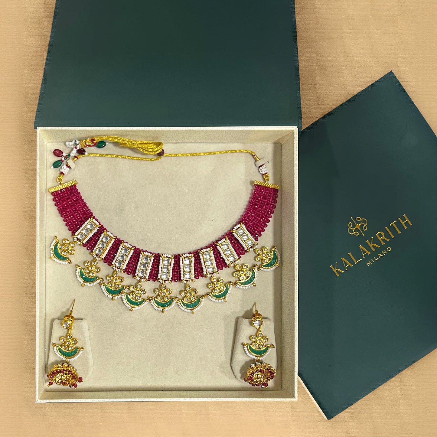 Roohani Polki Choker Necklace