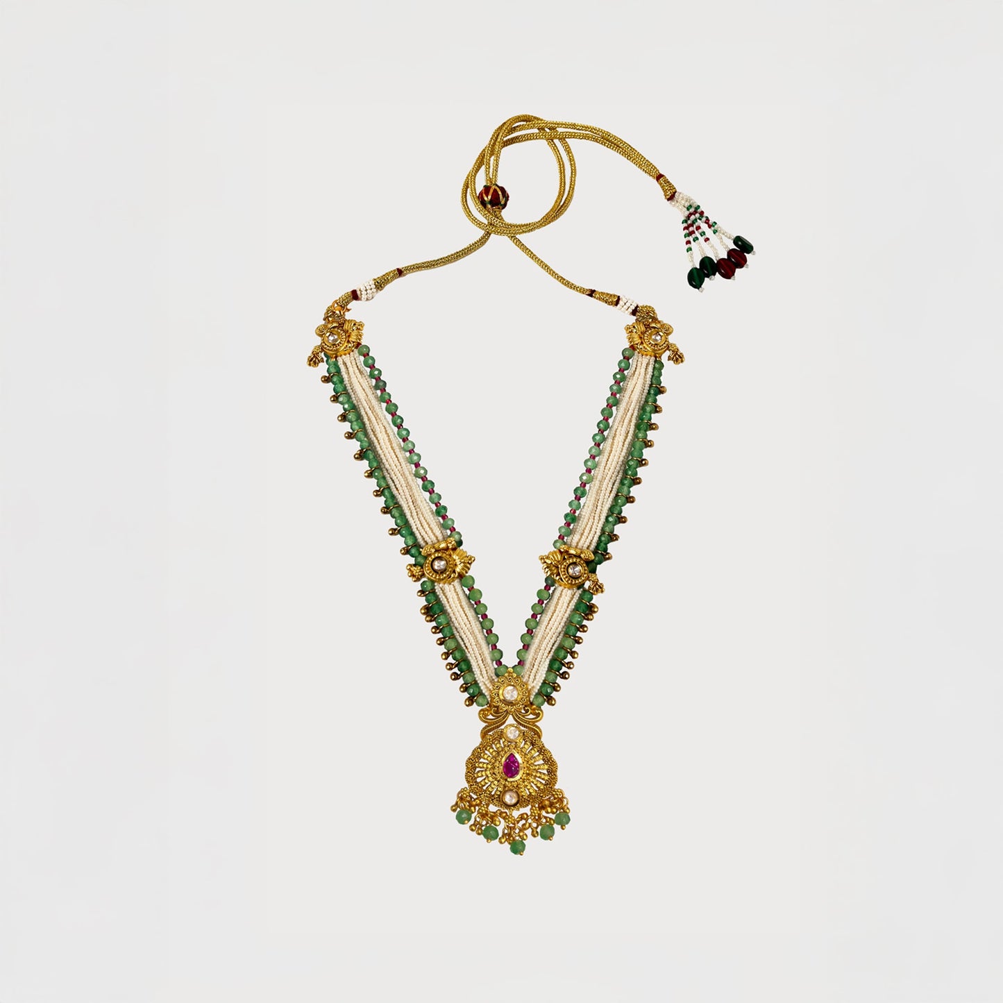 Sharvari Beaded Necklace Set
