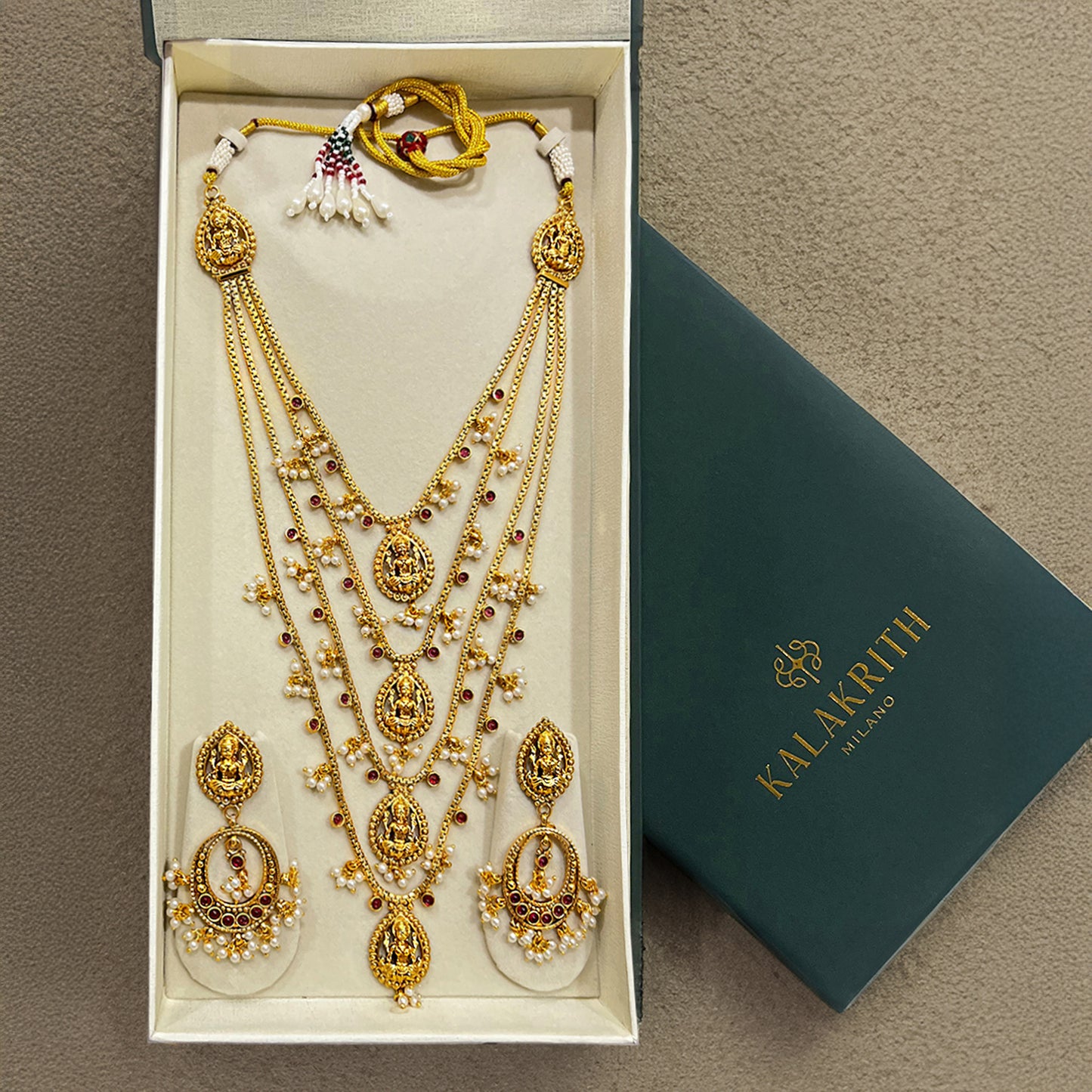 Tejasvini Layered Necklace Set