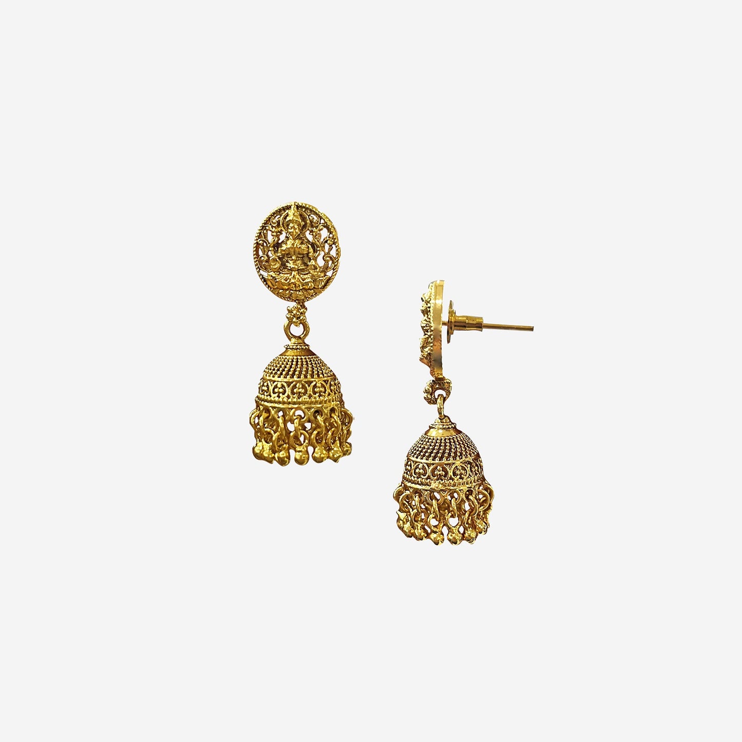 Amrita Gold Temple Necklace Set