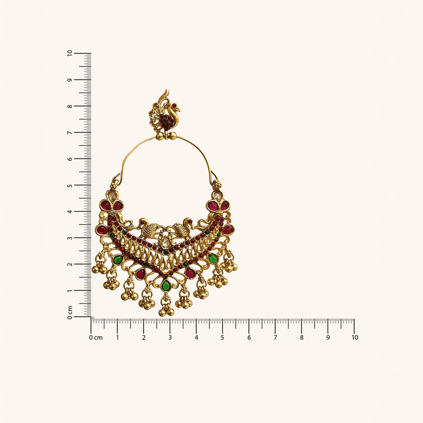 Adhya Golden Chandbalis