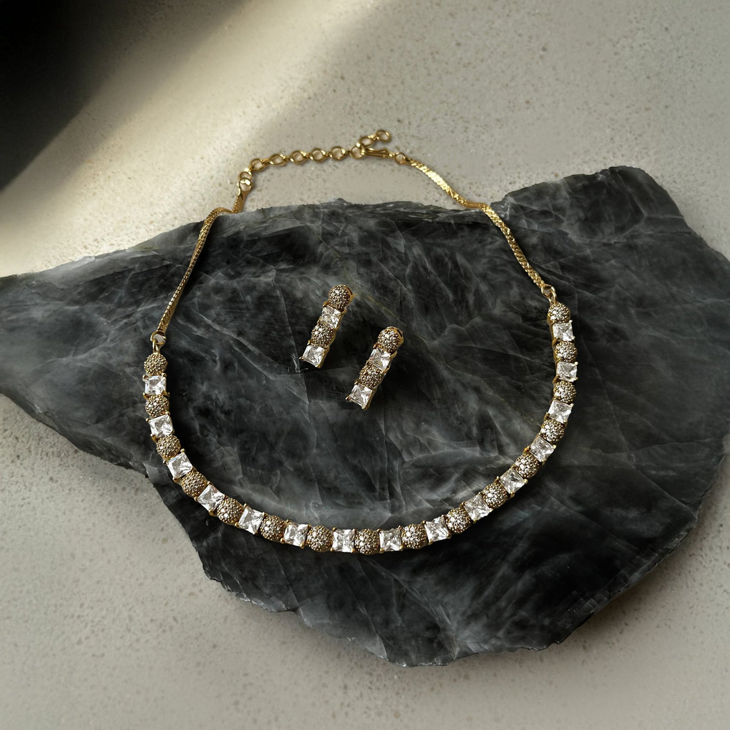 Mia Tennis Necklace Set