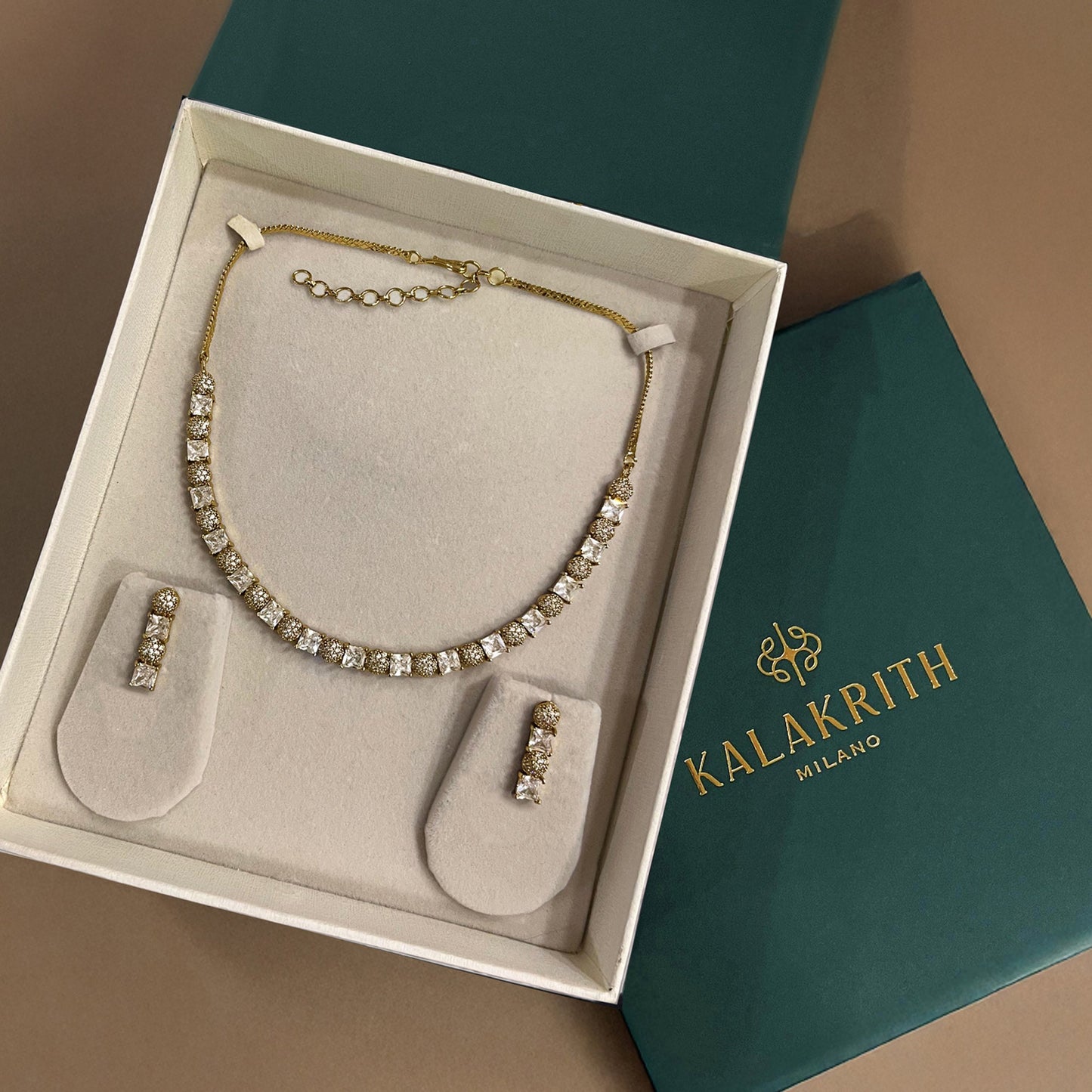 Mia Tennis Necklace Set