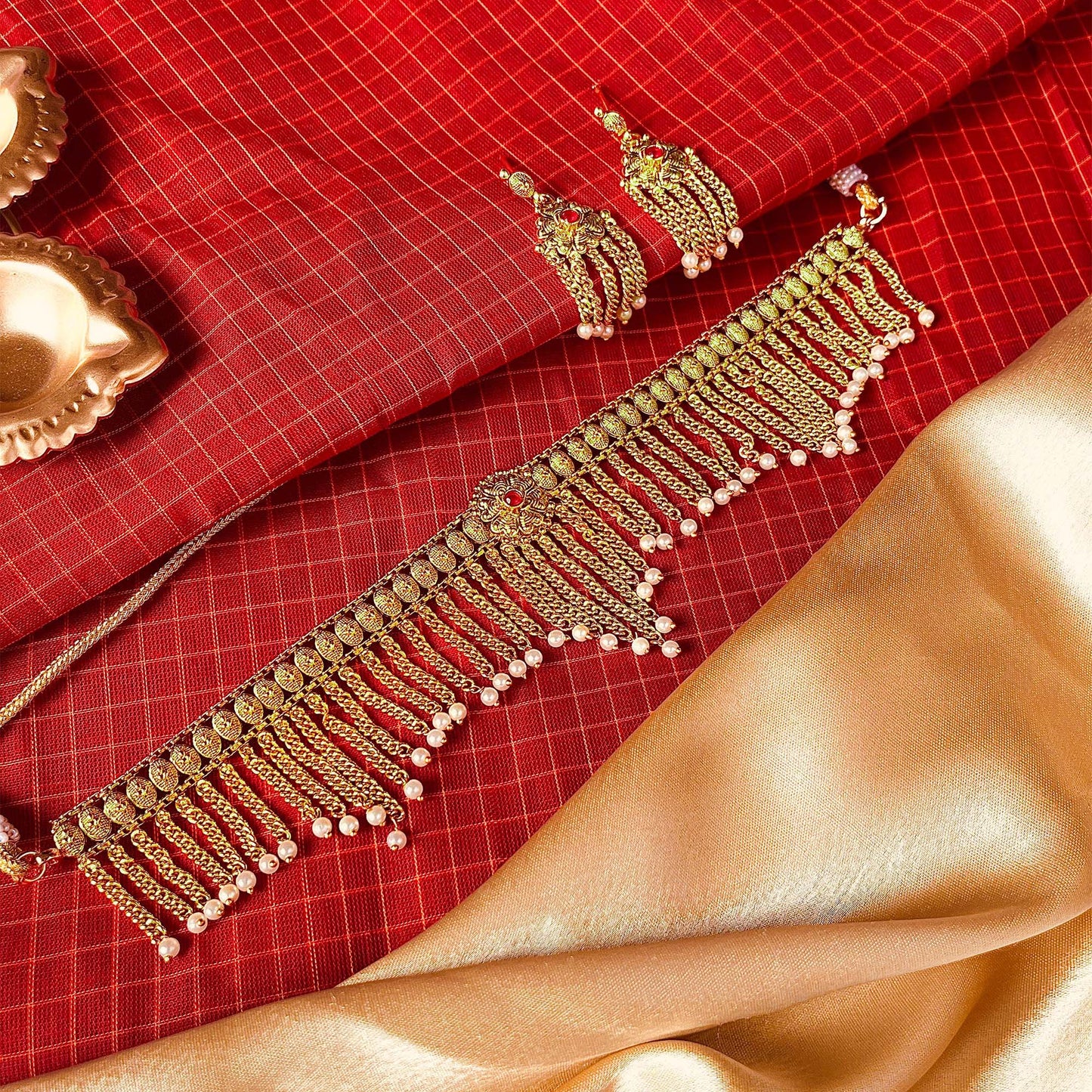 Mohana Waterfall Choker set