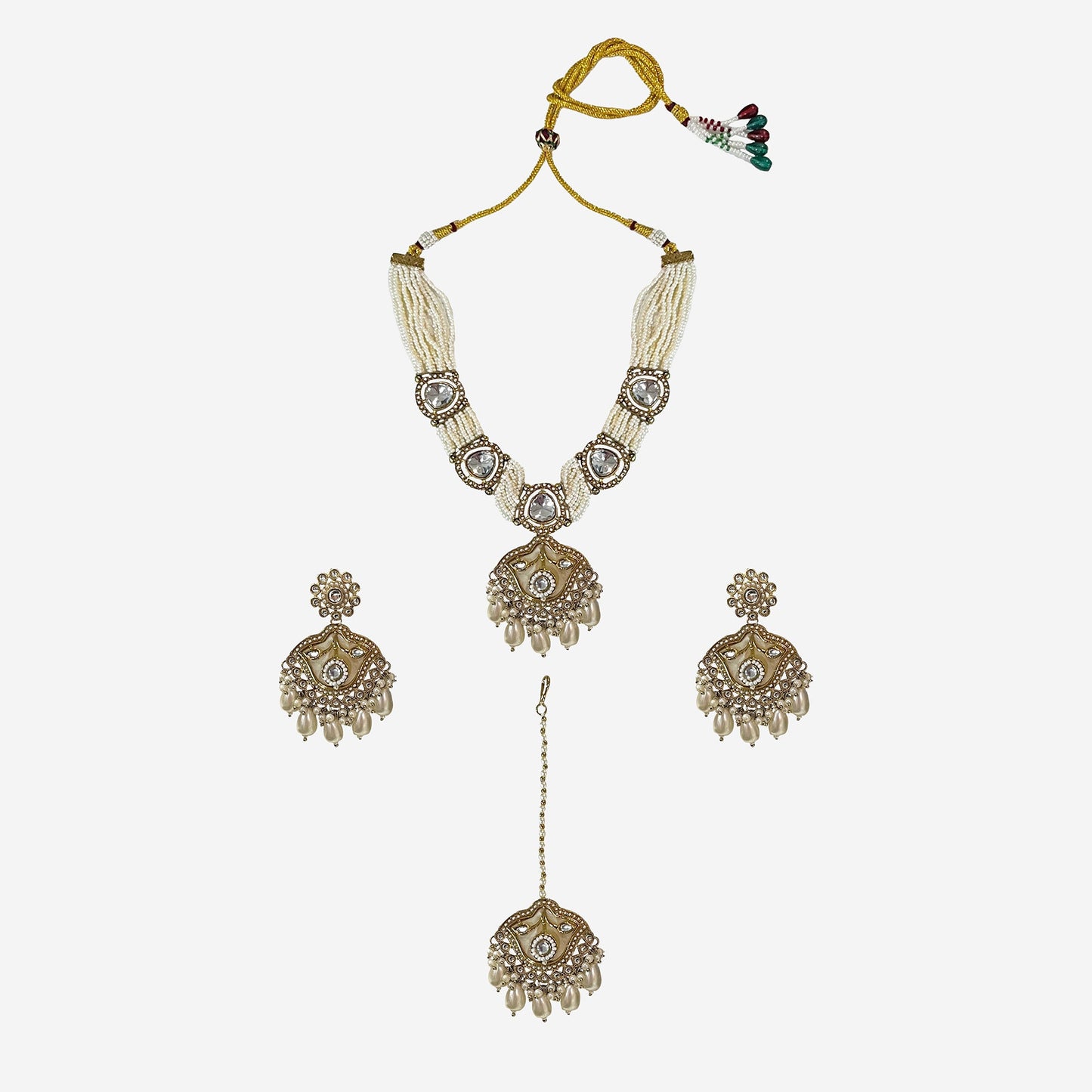 Alia Beaded Necklace Set