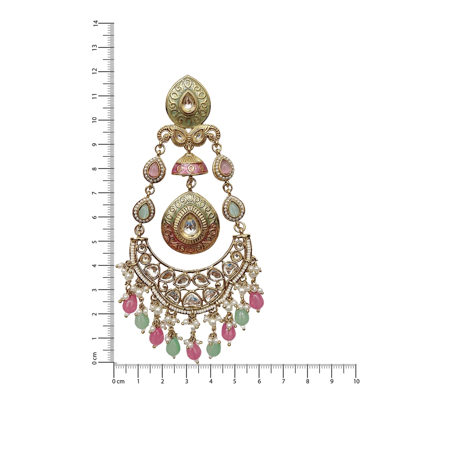 Mahima Statement Chandlier Earrings
