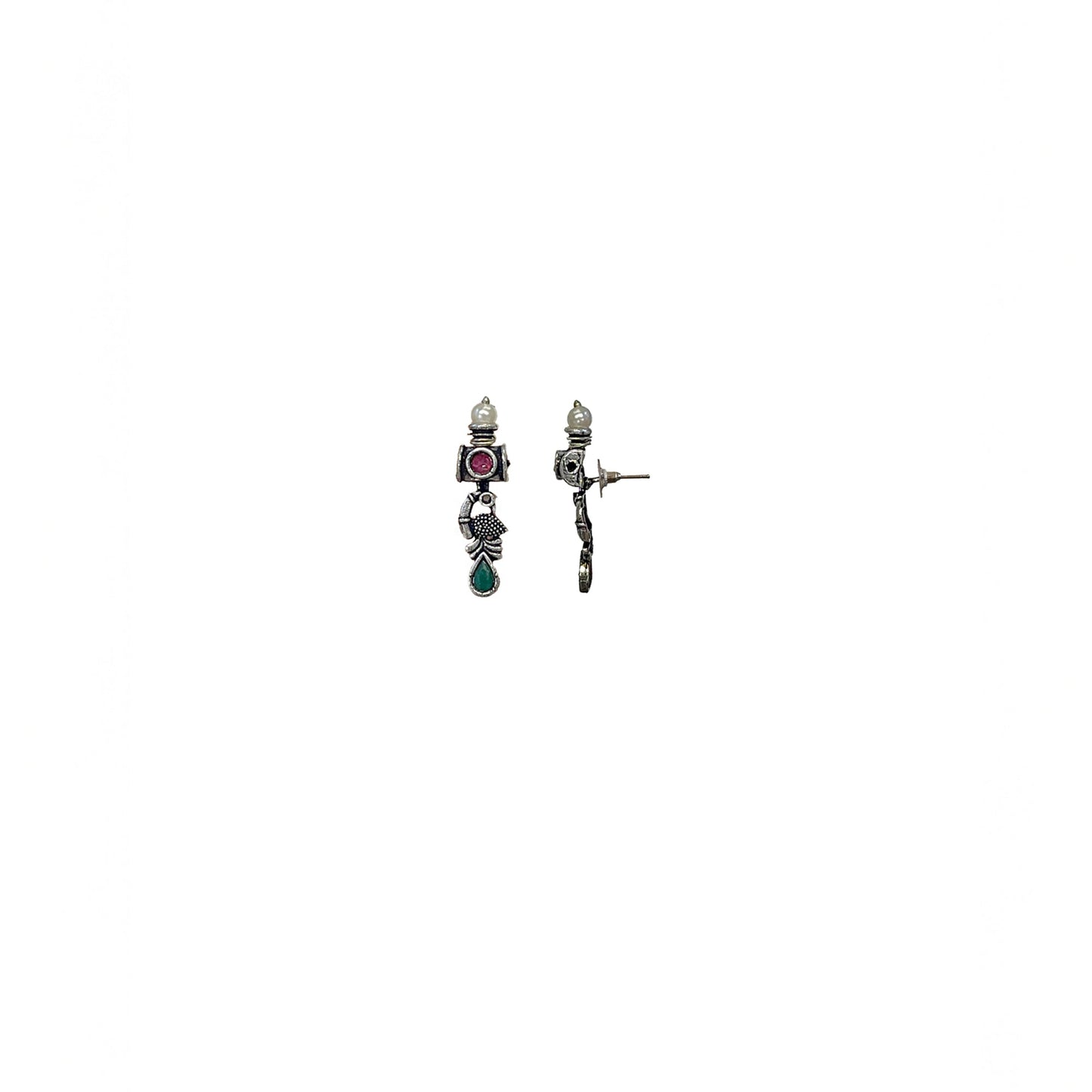Shilpika Oxidised Necklace Set