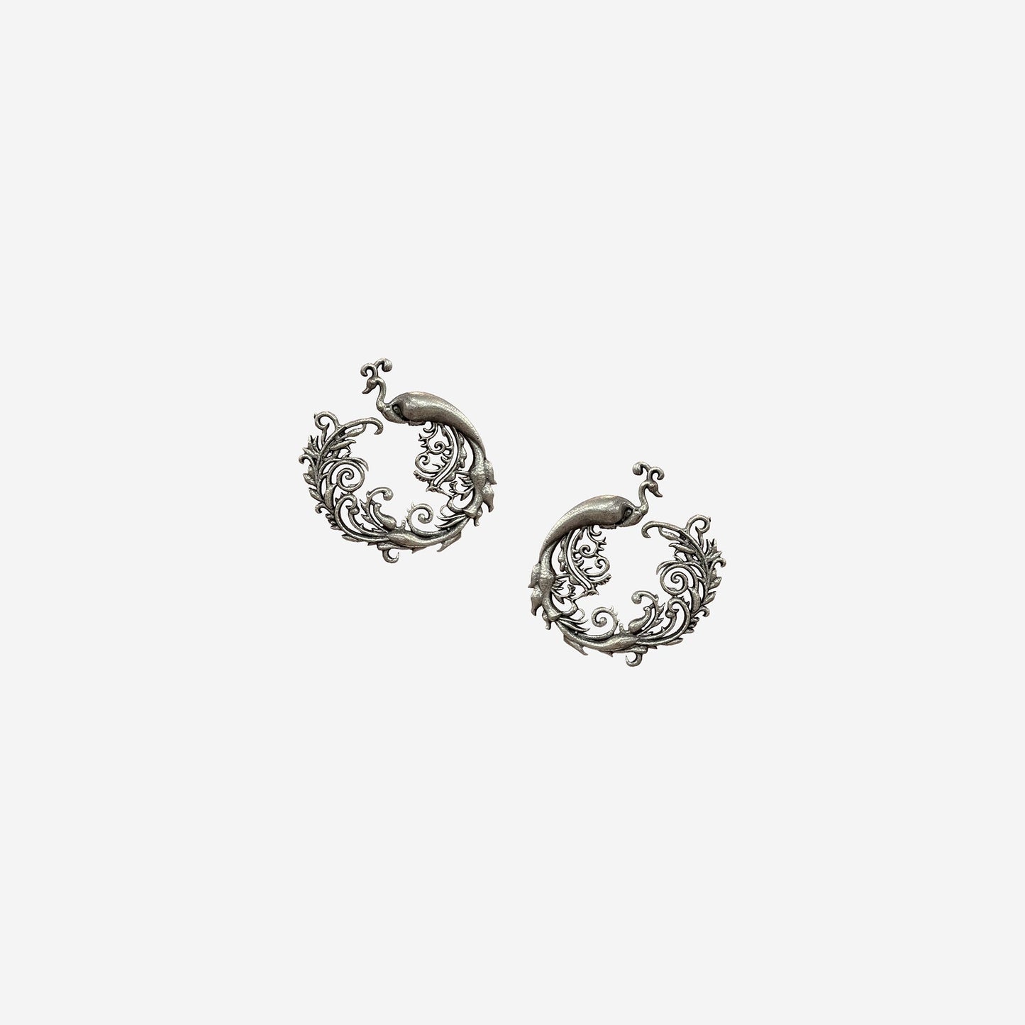 Neelashi oxidised Studs