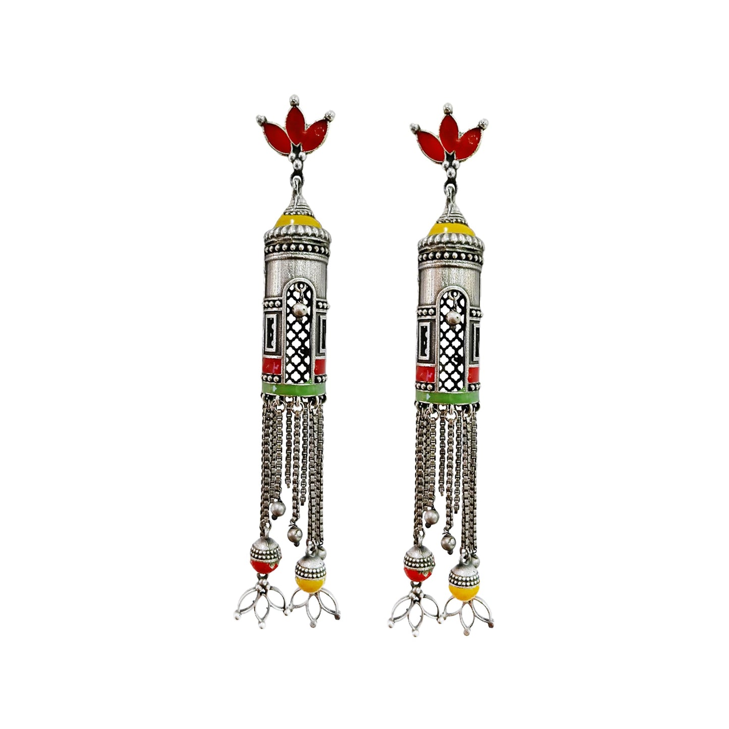 Aashiya Multi Aashiya Dangler Statement Earrings