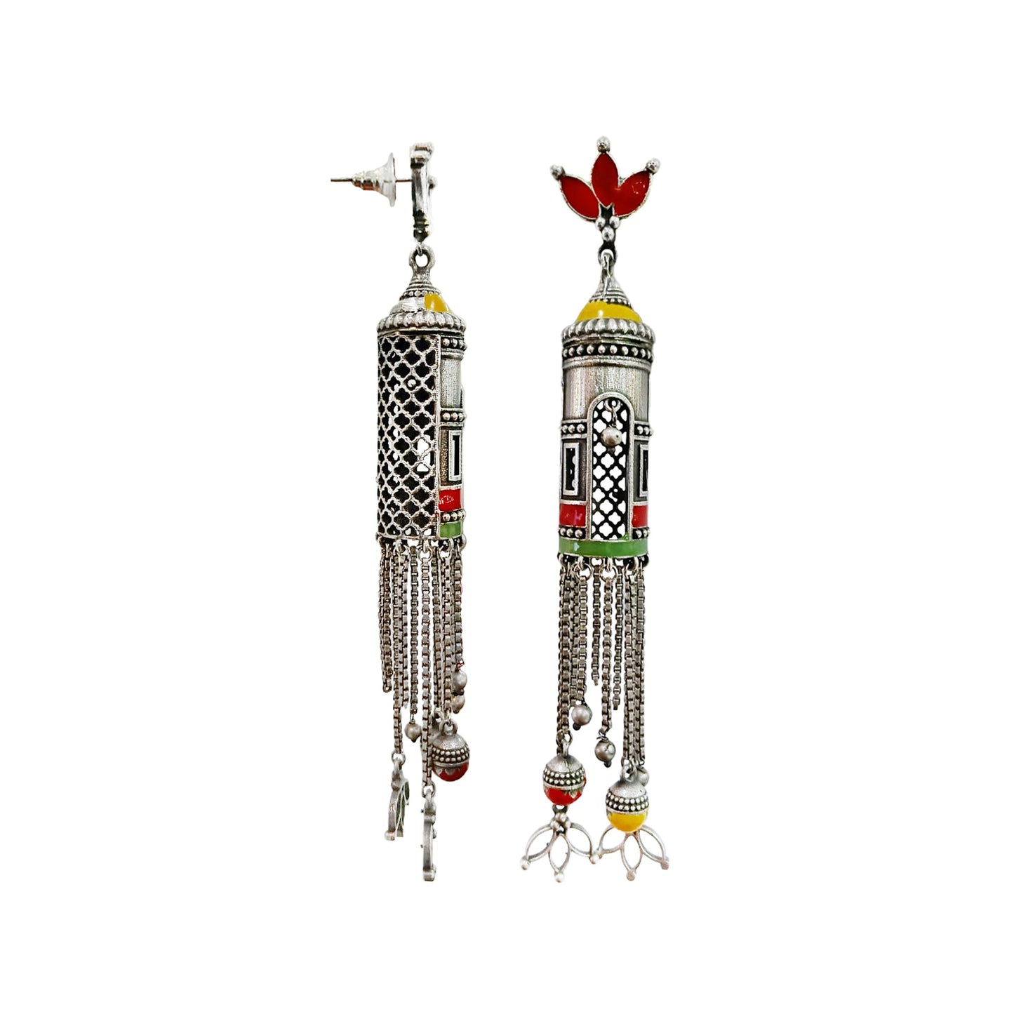 Aashiya Multi Aashiya Dangler Statement Earrings