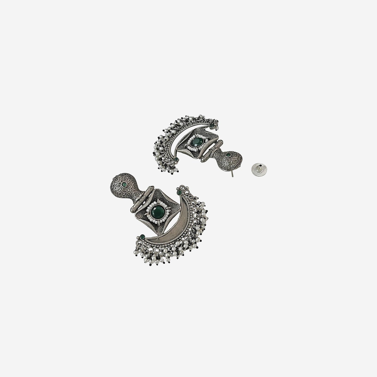 Ankita Oxidised Chandbali Earring