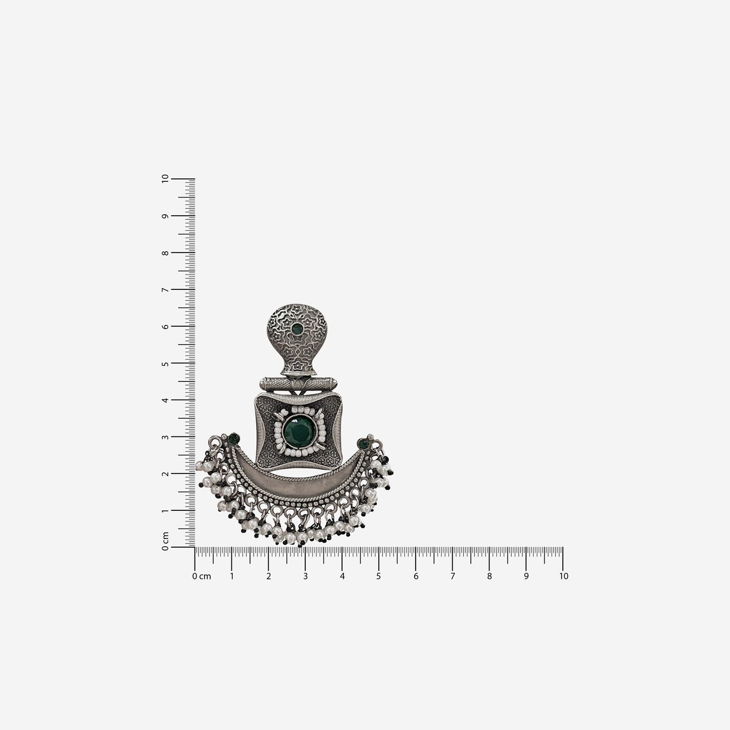 Ankita Oxidised Chandbali Earring