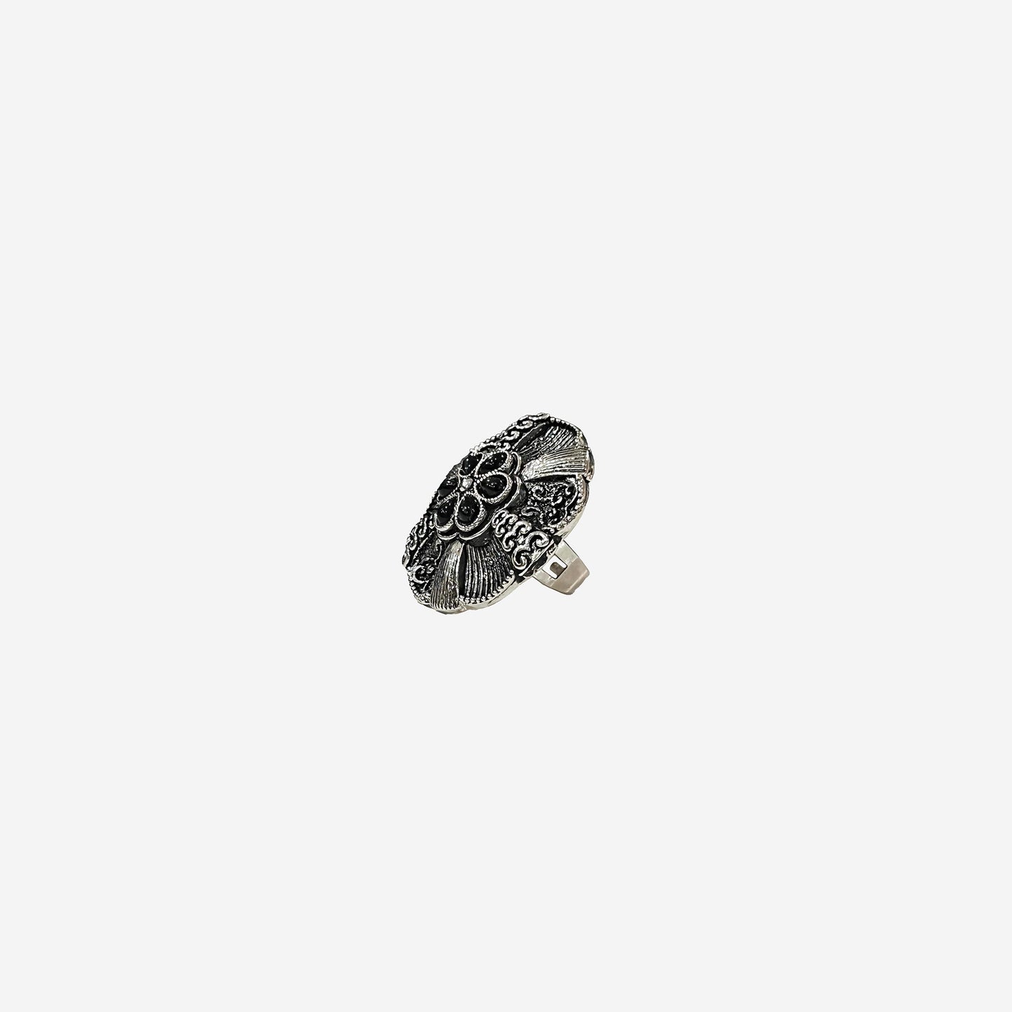 Ananya Oxidised Silver Ring