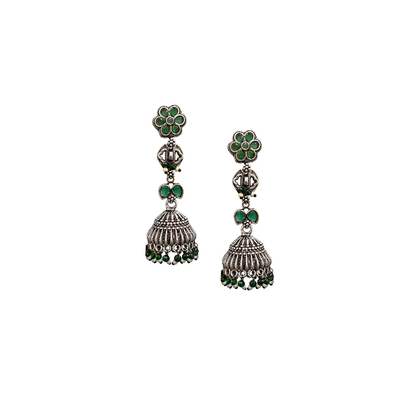 Bela Jhumki Dangler Earrings