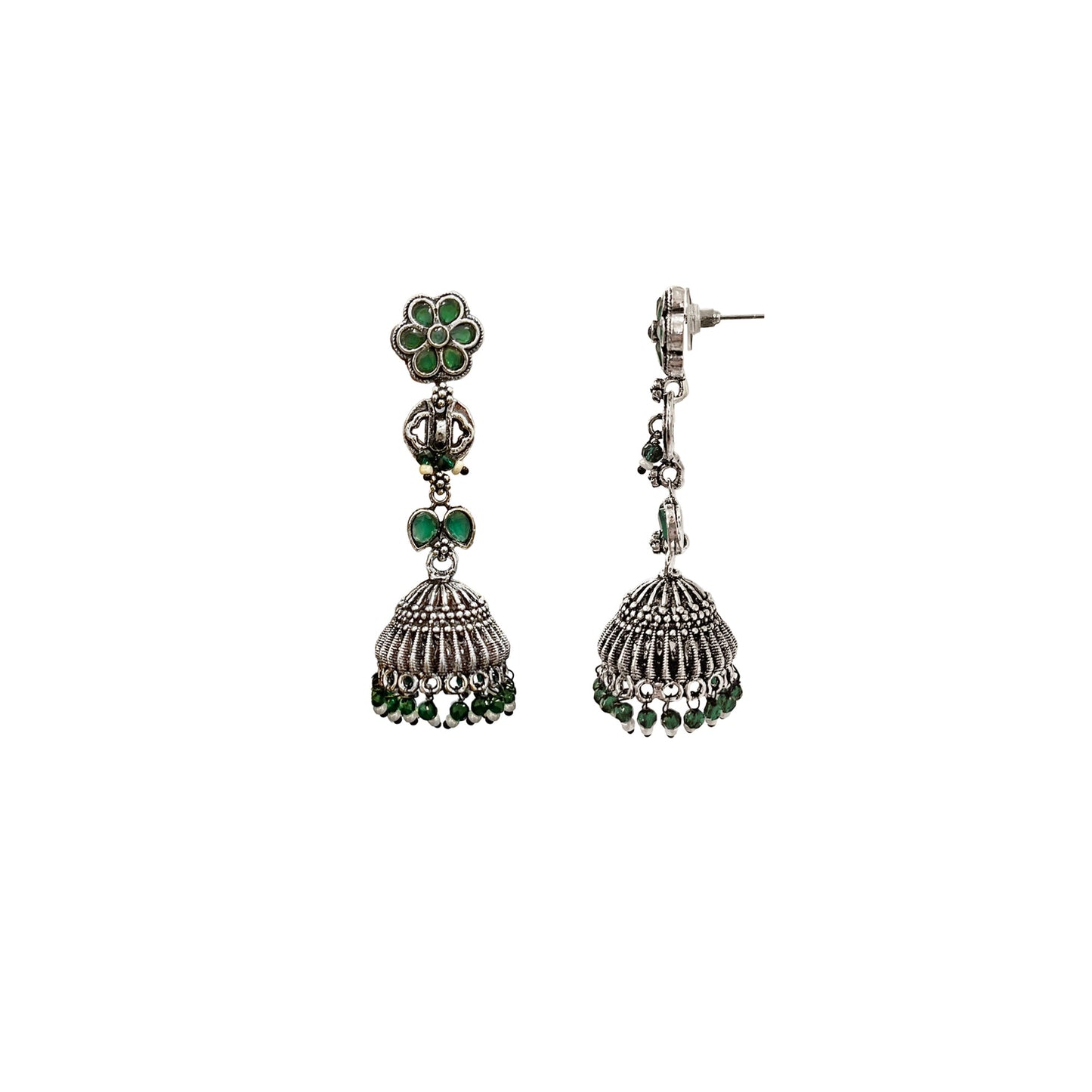 Bela Jhumki Dangler Earrings