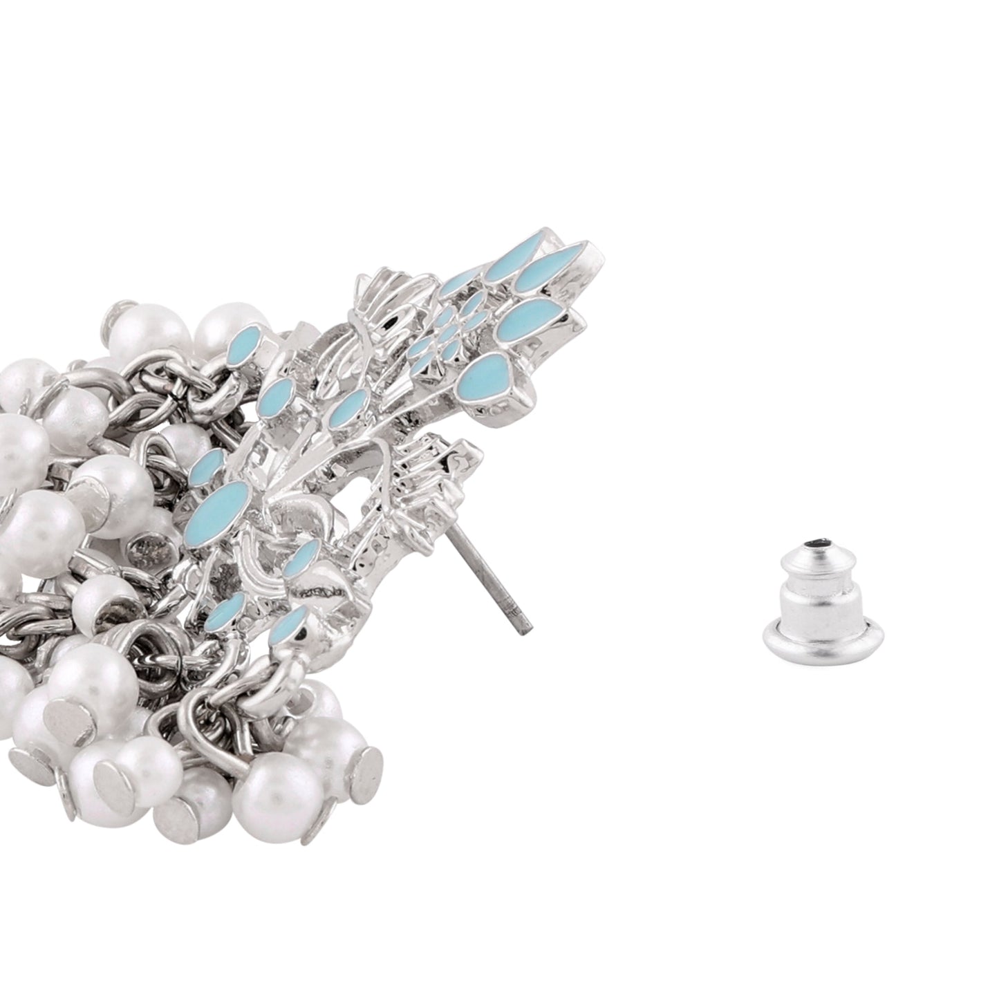 Vintage Floral Drop Earrings