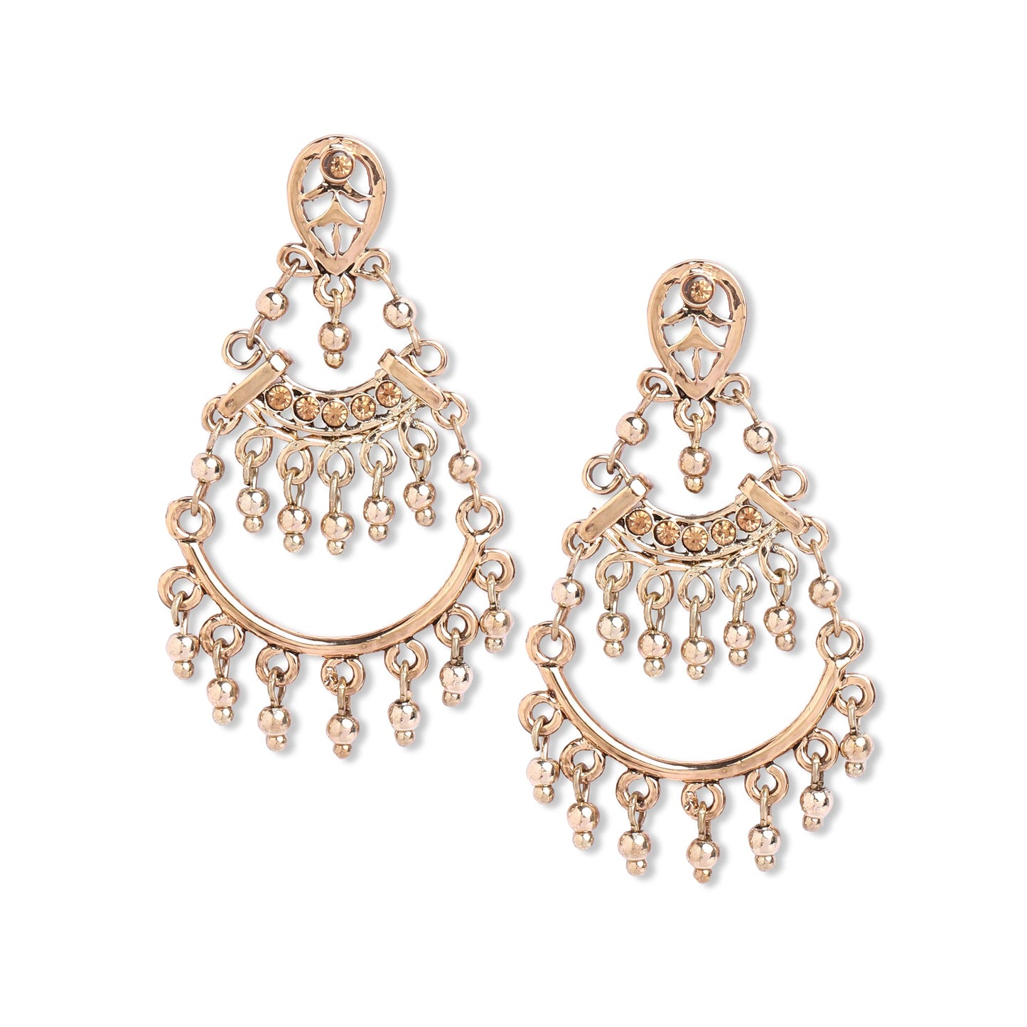 Antique Gold Chandbalis