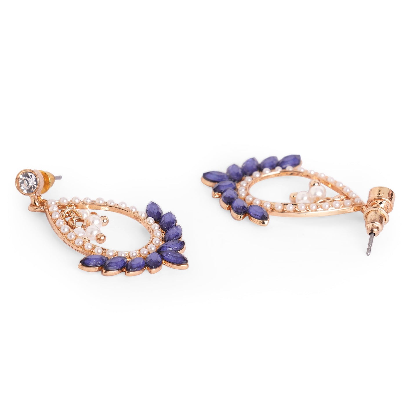 Gold Short Drop Earring