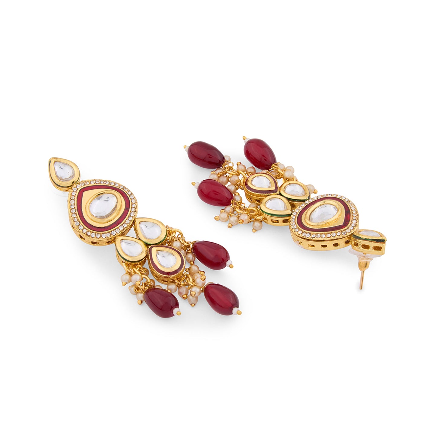 Kundan Beaded Necklace Set