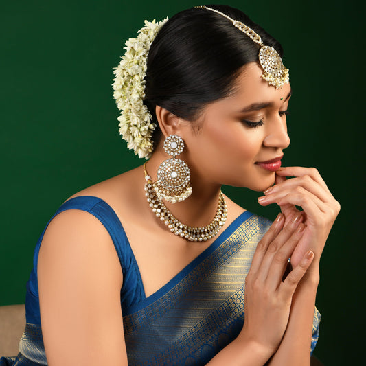 Mirror Work Necklace Set