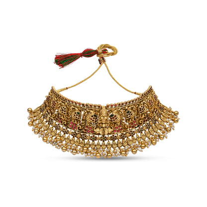 Traditional Lakshmi Temple Choker Set