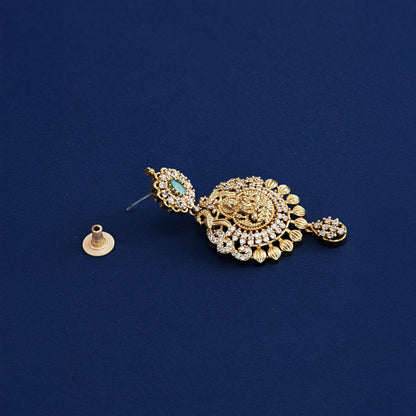 Golden Gilded Goddess Necklace Set