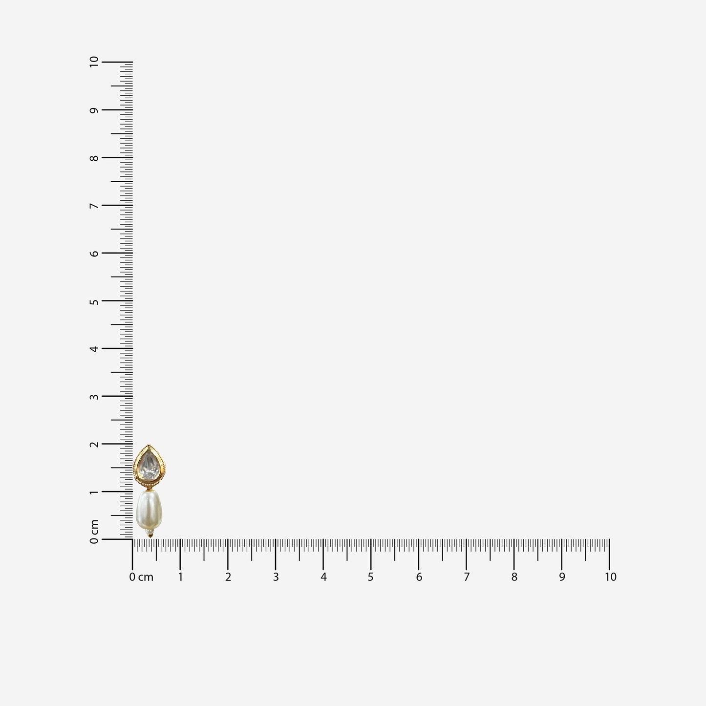 Moon Pendant Pearl Chain Necklace Set