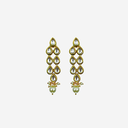 Meenakari Kundan Studded Layered Necklace Set