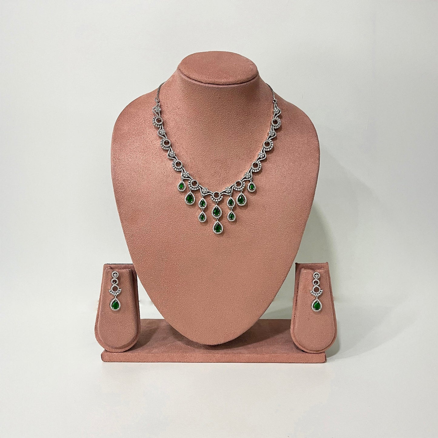 Miranda Waterfall Necklace set