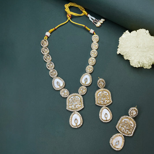 Mallika Antique Necklace Set