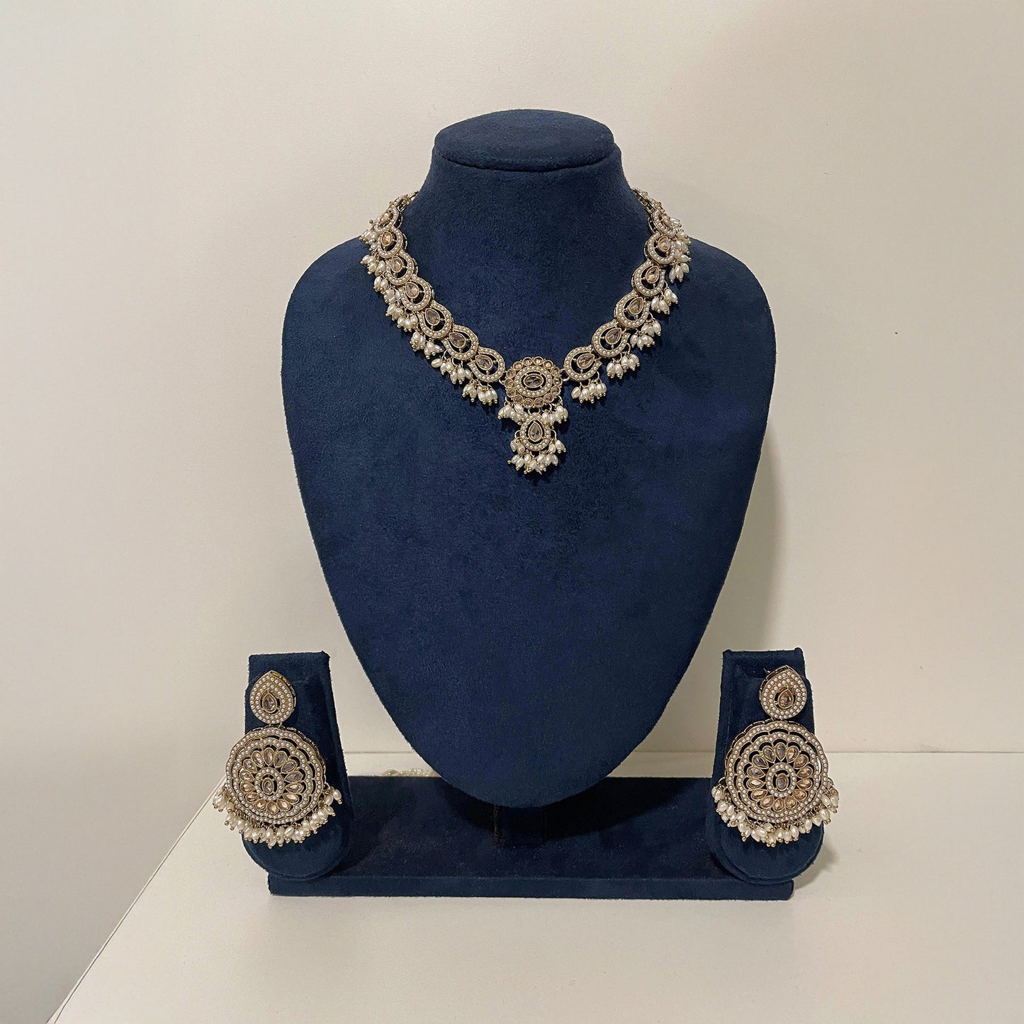 Gold Noor-e Beaded Necklace