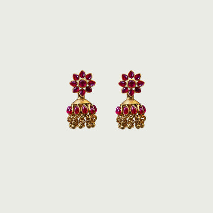 Tarini Ruby Necklace Set
