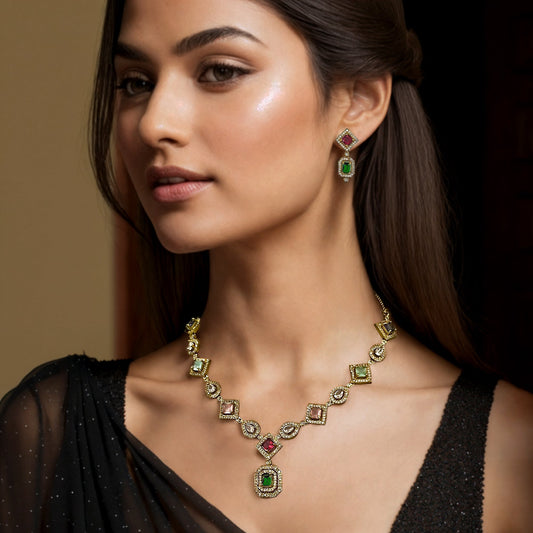 Juliet Multi-Stone Necklace Set