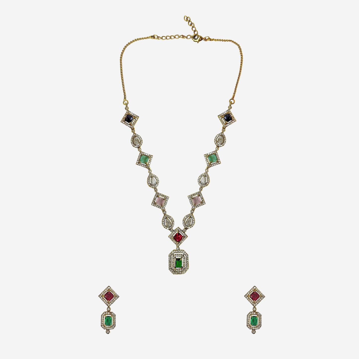 Juliet Multi-Stone Necklace Set
