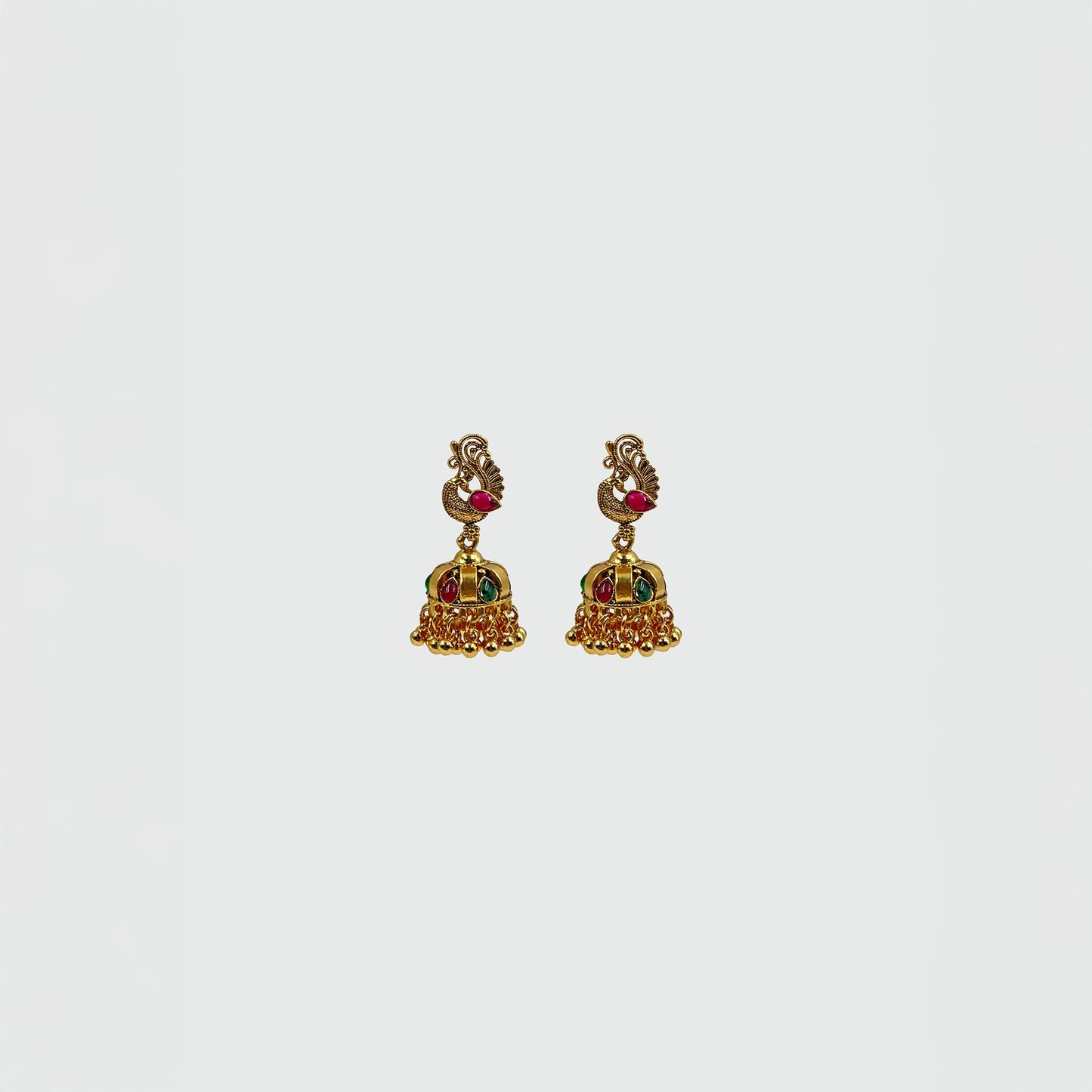 Padma Multi Charm Necklace Set