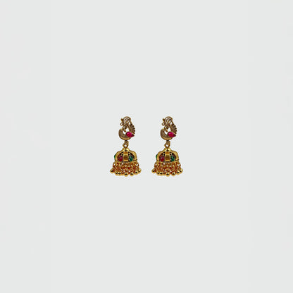 Padma Multi Charm Necklace Set