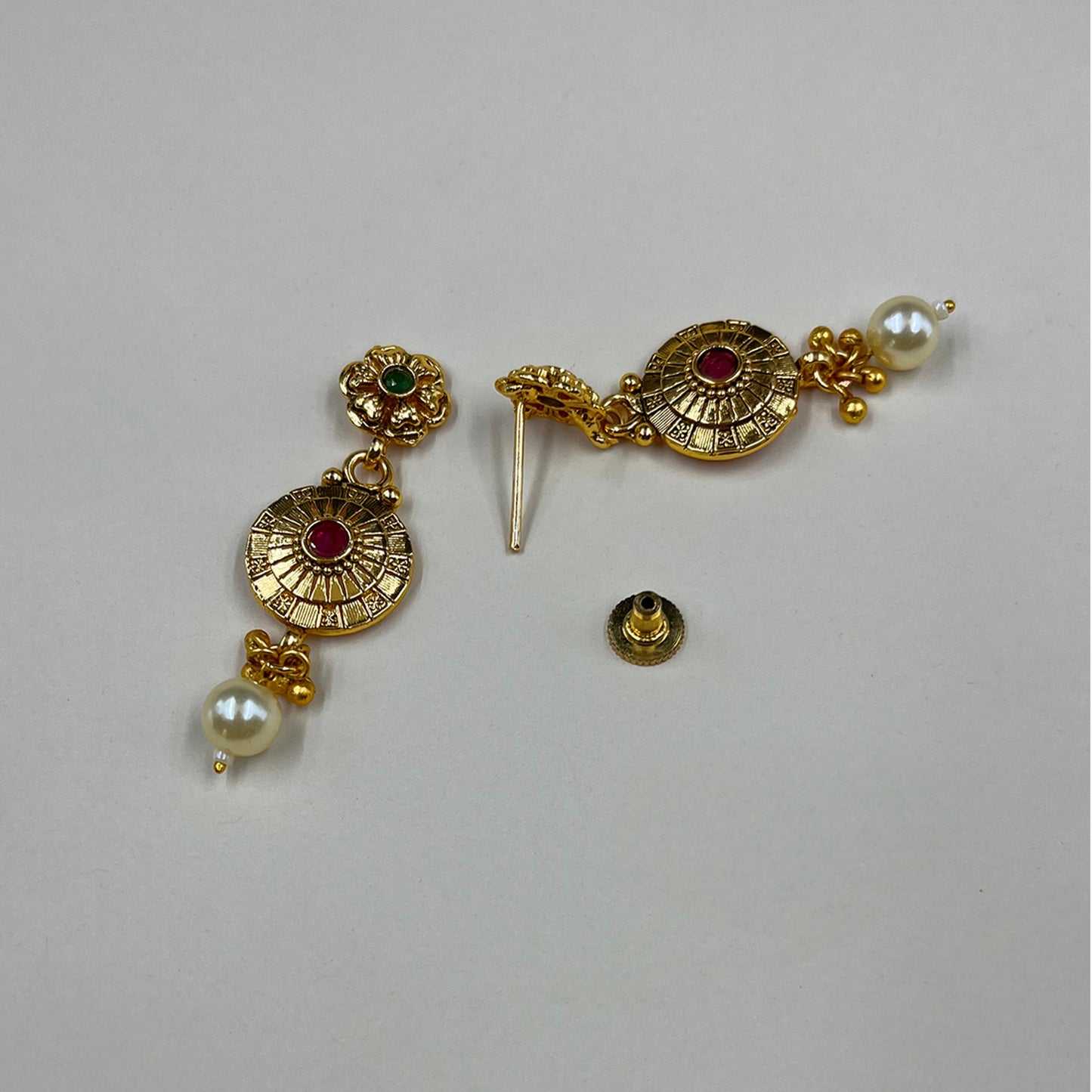 Gold Chakra Choker Set