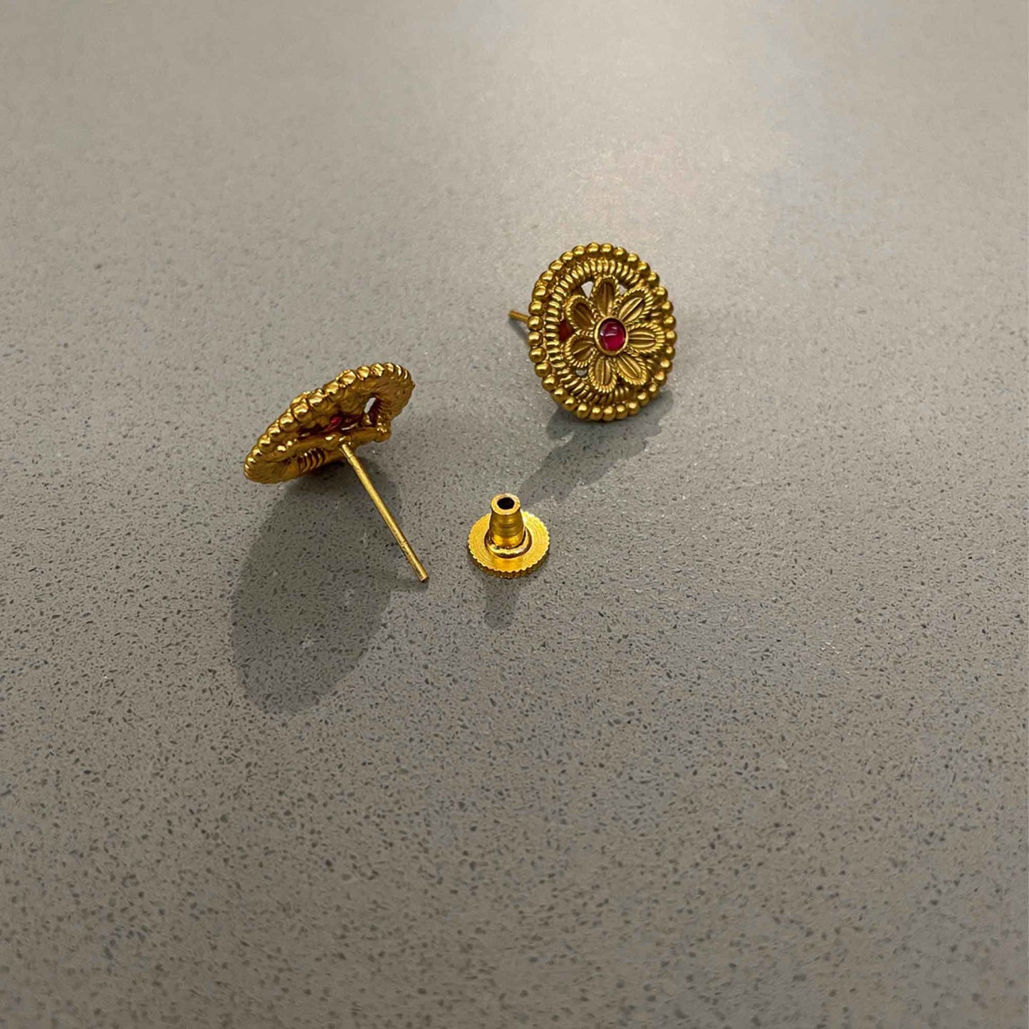 Rajni Green Beaded Necklace Set