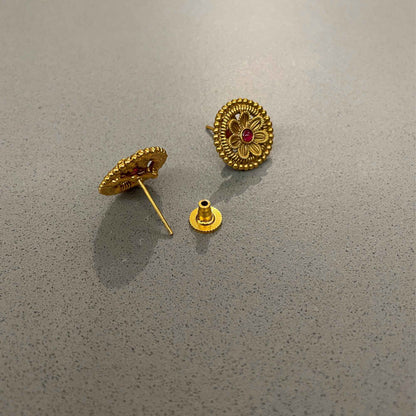 Rajni Green Beaded Necklace Set