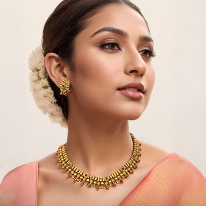 Antique Gold Choker Set