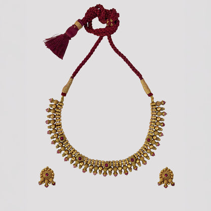 Antique Gold Choker Set