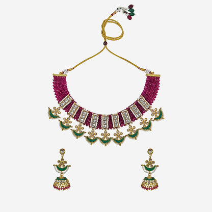 Roohani Polki Choker Necklace